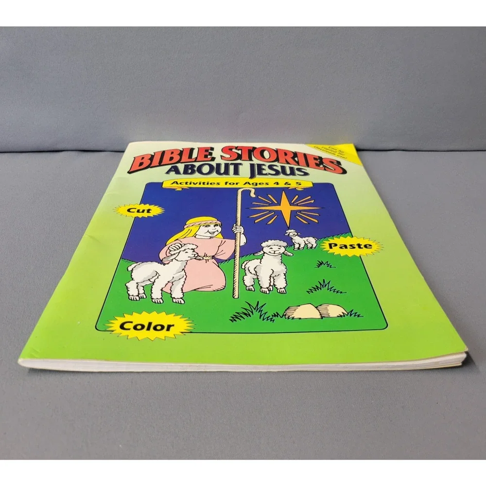 Bible Stories about Jesus Activities Book by Darlene Hoffa 1995 Paperback Kids - Picture 7 of 16